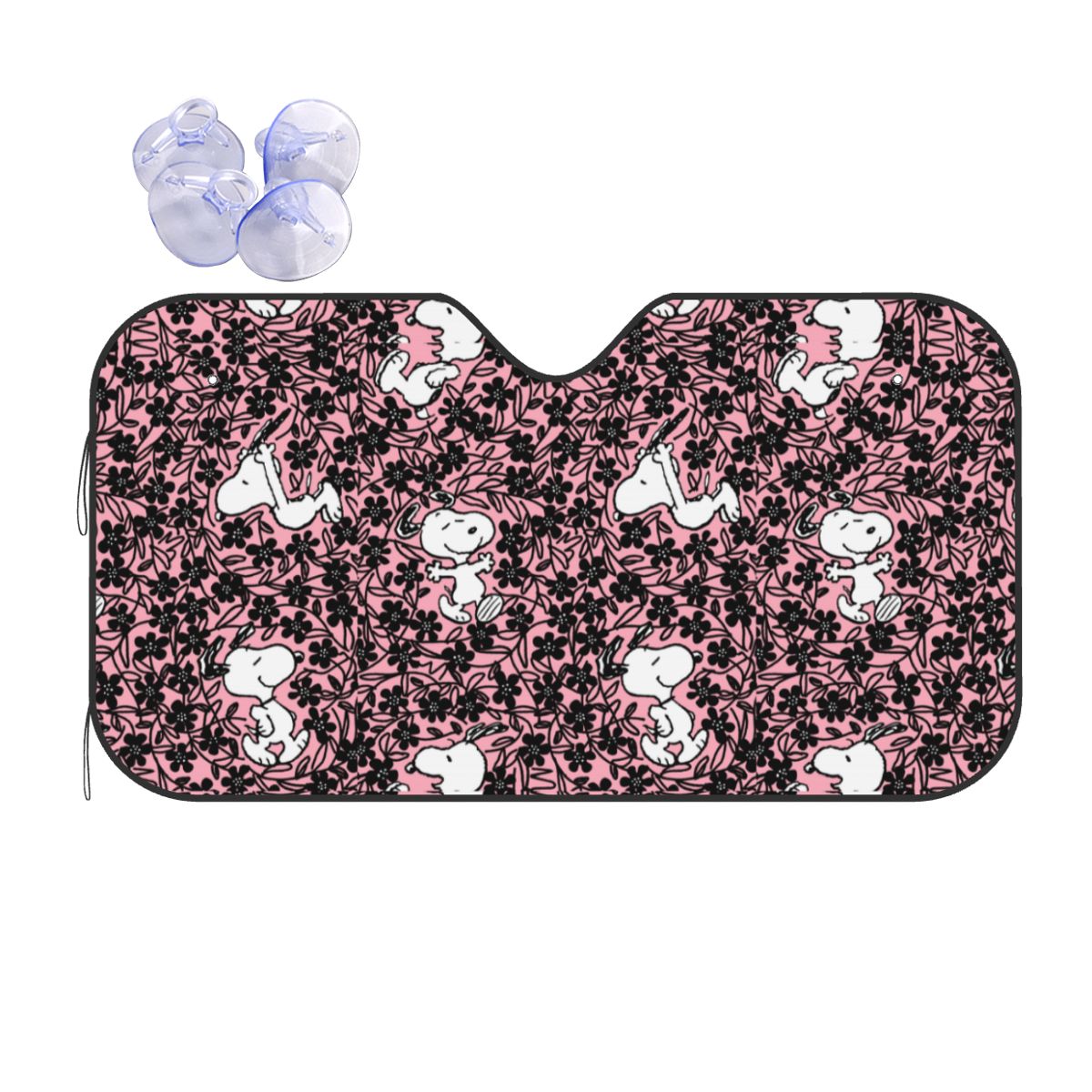 Cosplay Prop Pattern - Snoopys Flower Vine Pattern Vintage Sunshade