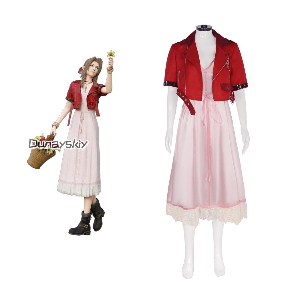 Aerith Cosplay Prop - Game VII Remake Aerith Gainsborough Cosplay