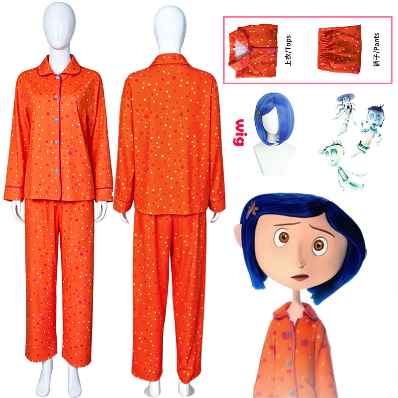 Movie Coraline Cosplay Pajamas - Cosplay Props avis et prix