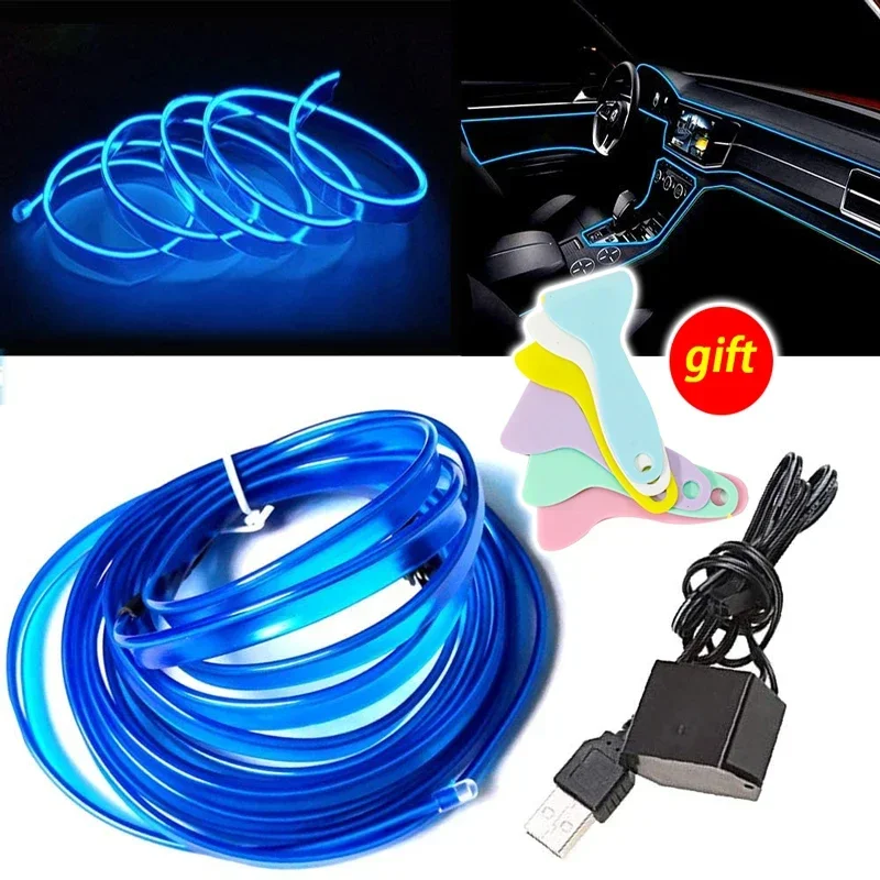 1-5M Car Interior Led Strip Li - Led El Wire avis et prix