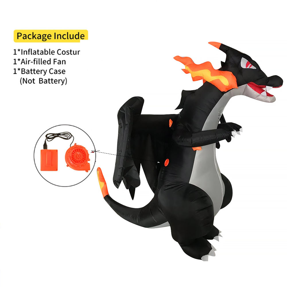 Black Flame Dragon Adult Infla - Cosplay Flame Prop avis et prix