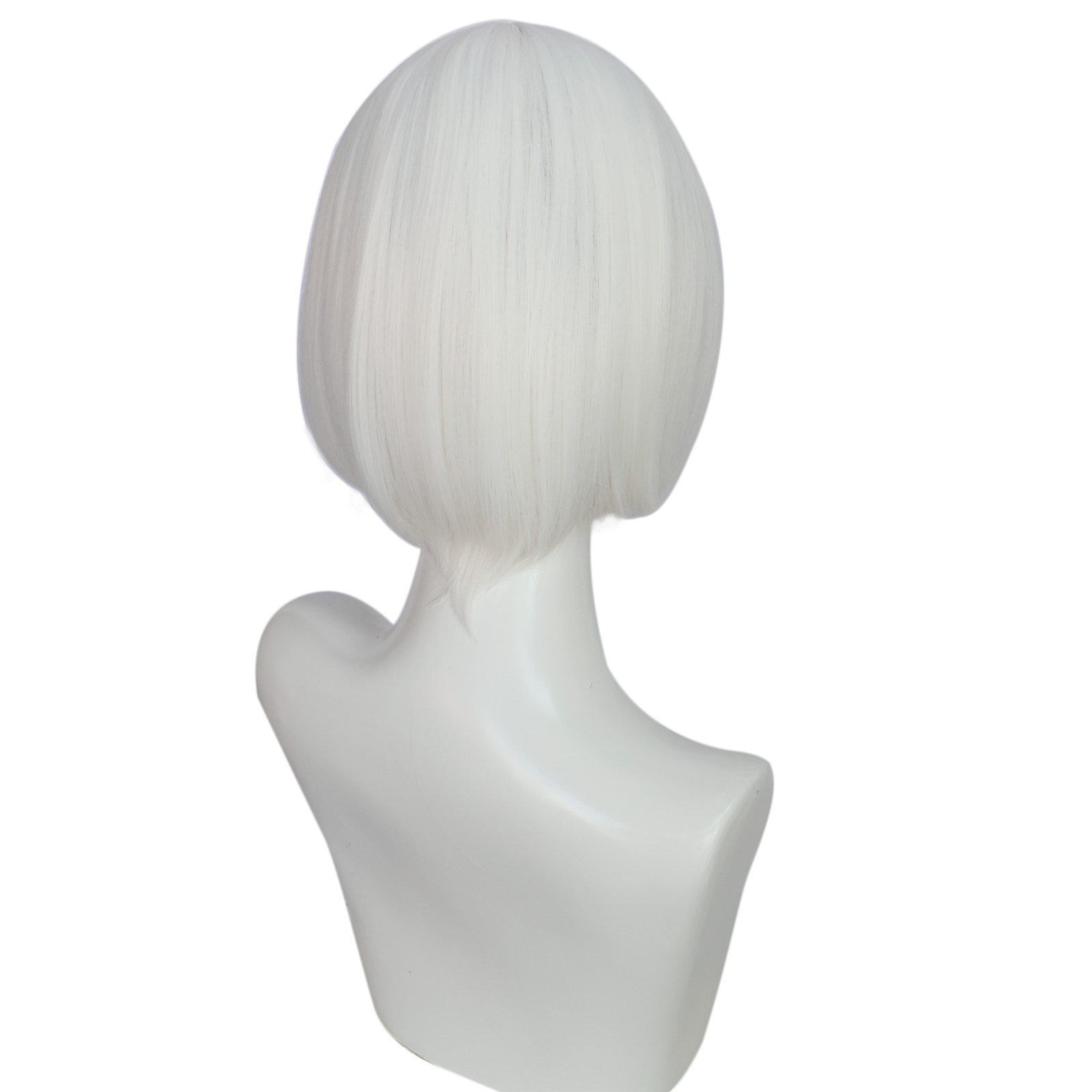 Synthetic Short Straight white - Wig Fiber Net avis et prix