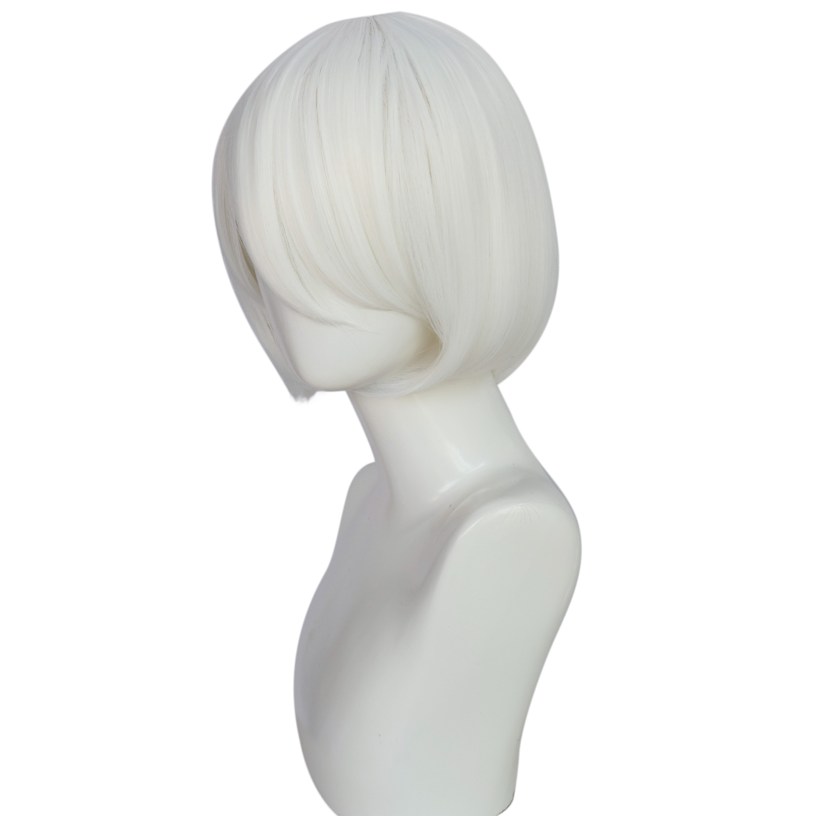 Synthetic Short Straight white - Wig Fiber Net avis et prix