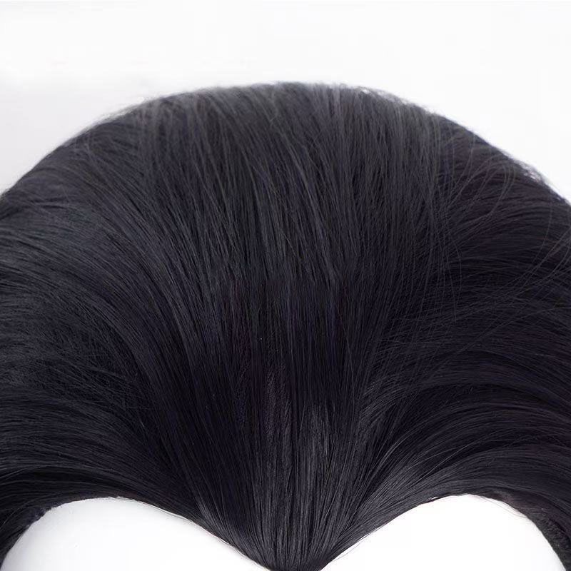 Reyna Anime Cosplay Wig Black  - Wig Fiber Net avis et prix