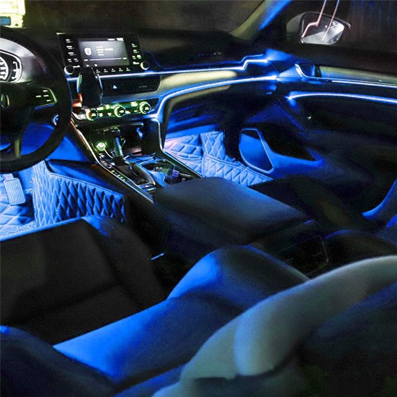 2M Car Interior LED Strip Ligh - Led El Wire avis et prix