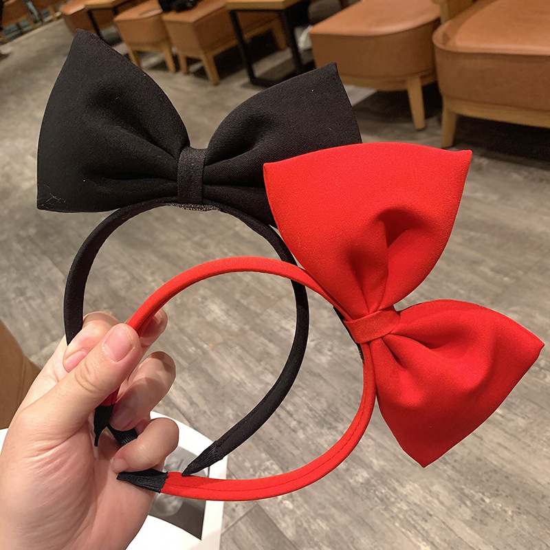 Cute Girls Red Big Bow Headban - Cosplay Floating Prop avis et prix
