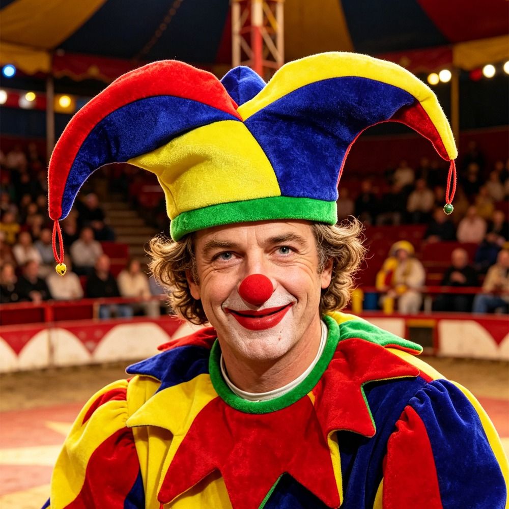 Cap Prop Multicolor Clown Hat  - Cosplay Prop Pattern avis et prix
