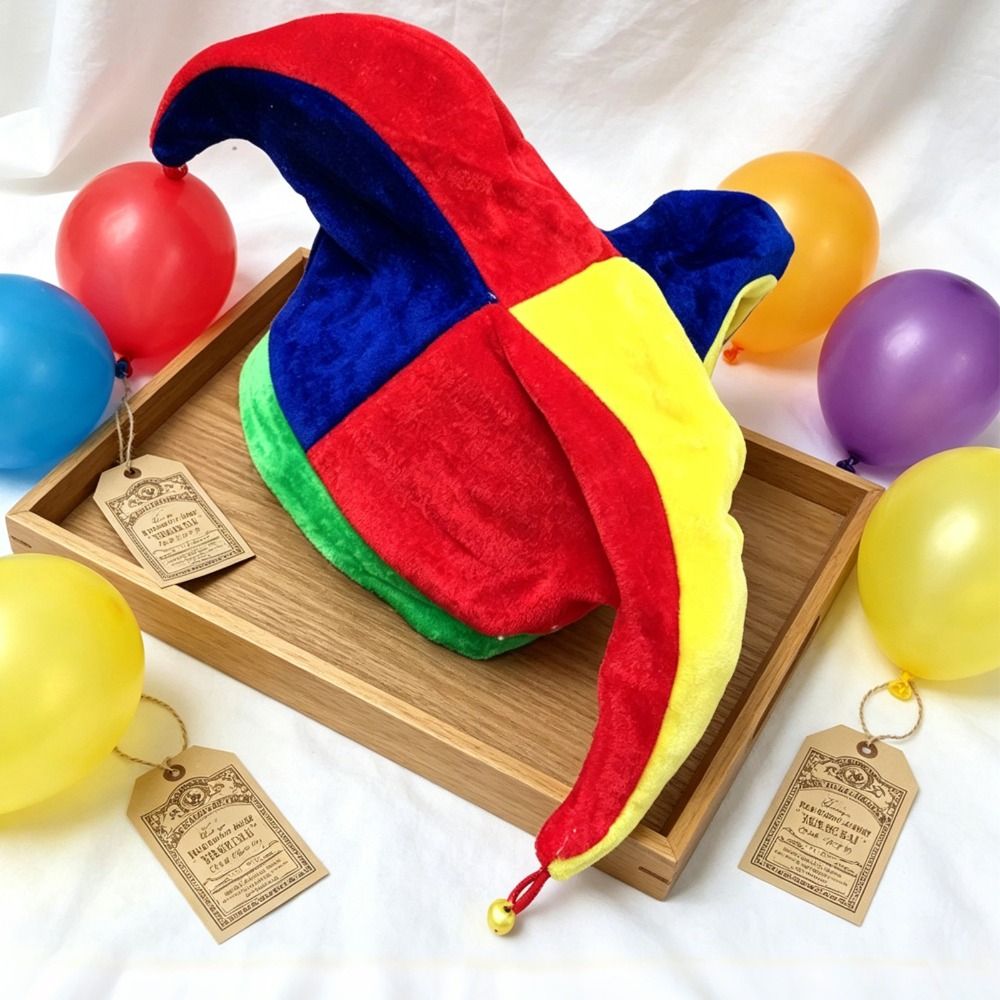 Cap Prop Multicolor Clown Hat  - Cosplay Prop Pattern avis et prix