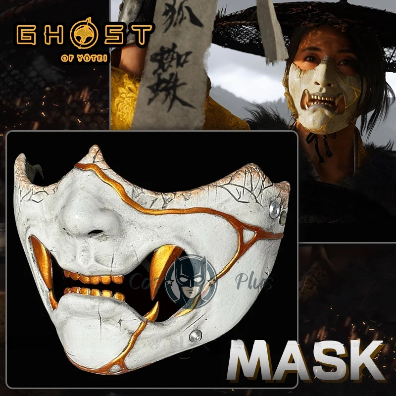 Game Ghost of Yotei Atsu Mask  - Cosplay Props avis et prix