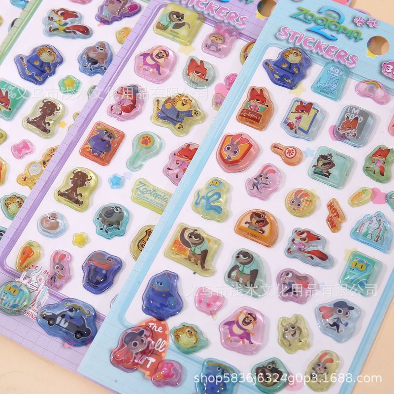 40pcs Kawaii Zootopia 3d Relie - Cosplay Prop Diy avis et prix