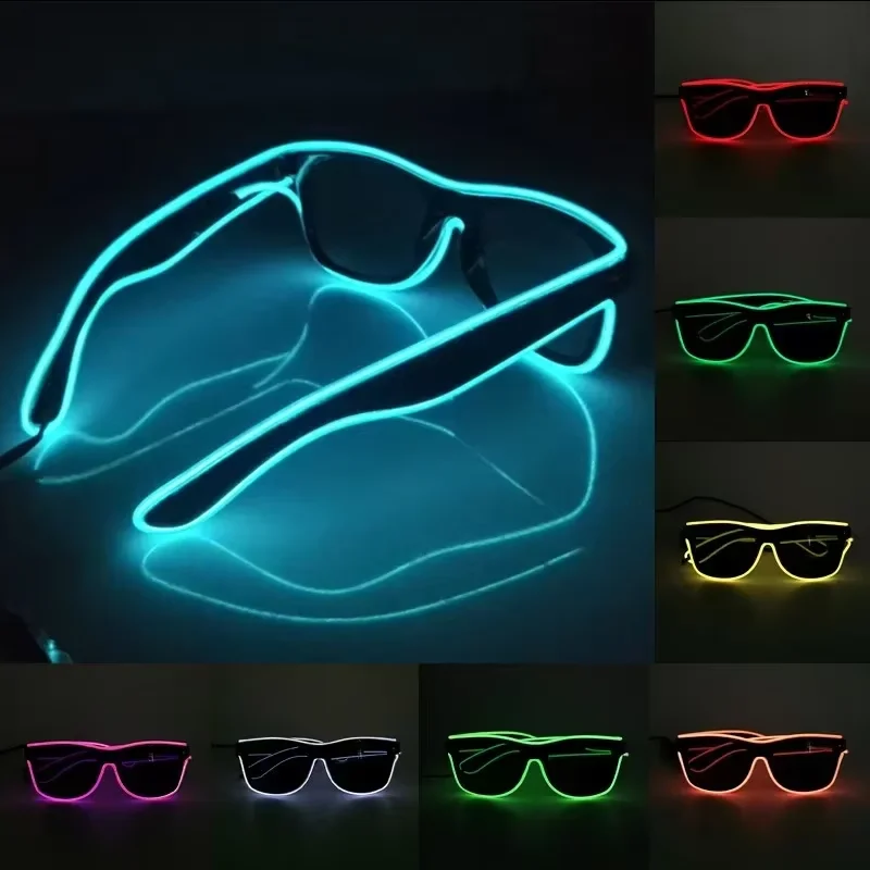 Neon LED Glowing Sunglasses Co - Led El Wire avis et prix