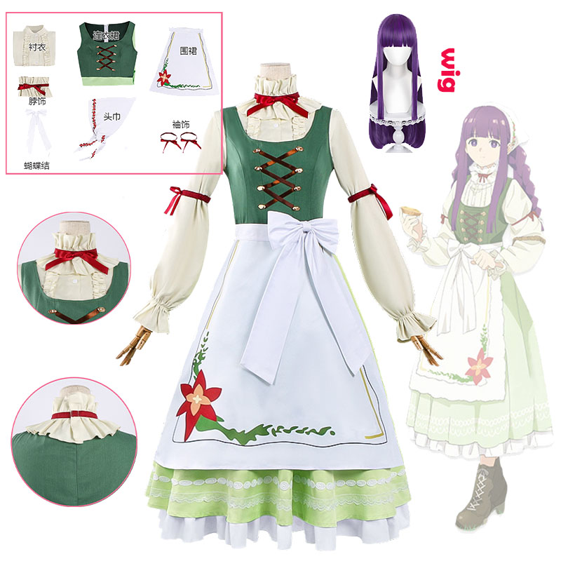 Anime Fern Cosplay Outfit Frie - Frieren Cosplay Prop avis et prix