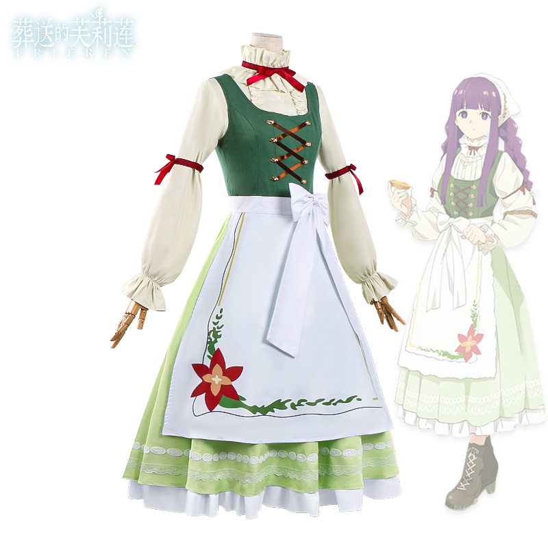 Anime Fern Cosplay Outfit Frie - Frieren Cosplay Prop avis et prix