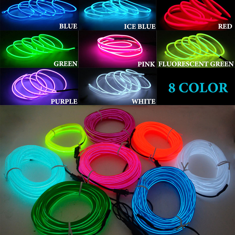 3/5M Car Interior Led Strip Li - Led El Wire avis et prix