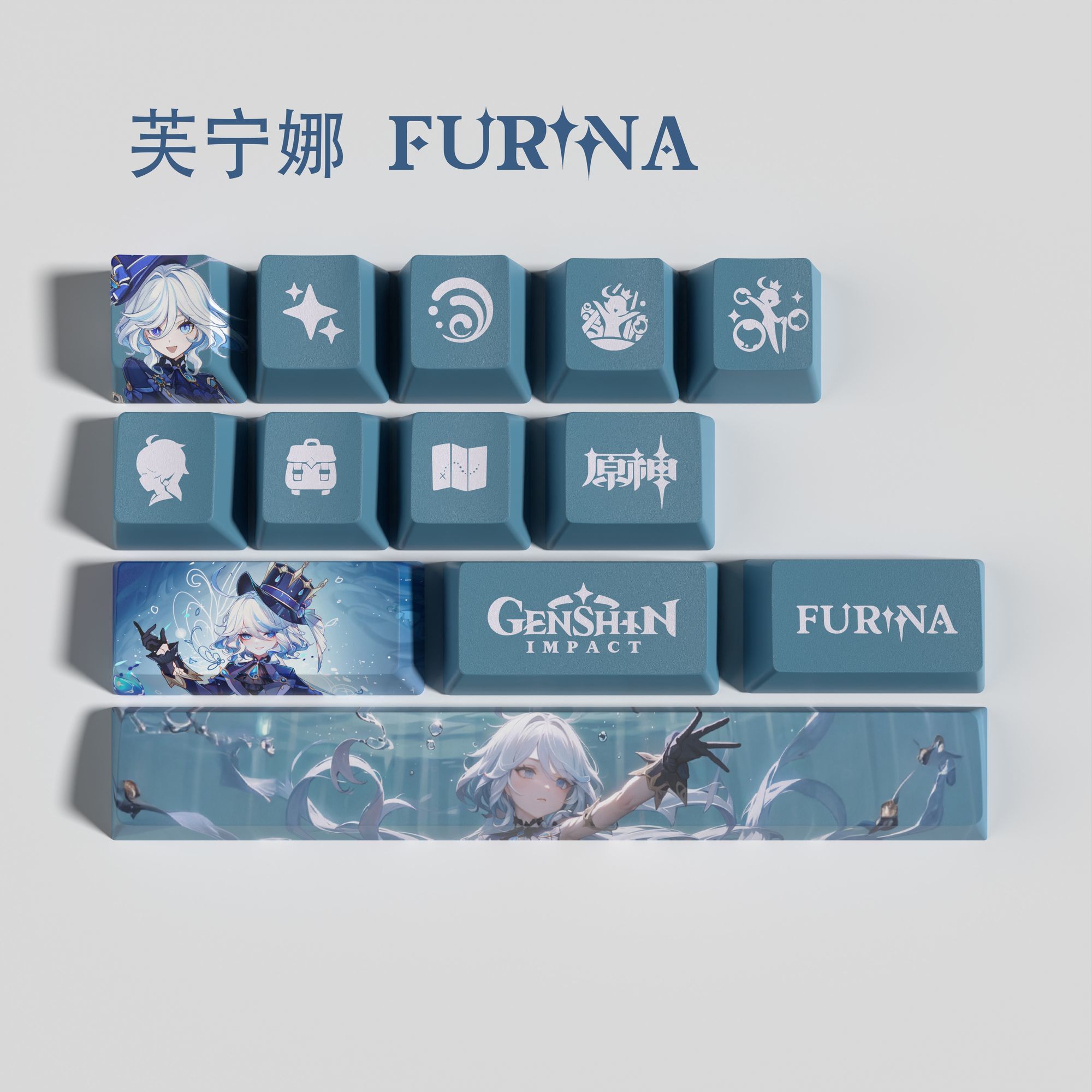Genshin Impact Keycap New 13 K - Cosplay Material For Prop avis et prix