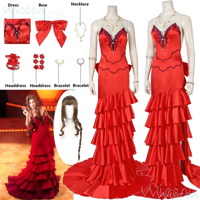 Aerith Gainsborough Fiinal Fan - Aerith Cosplay Prop avis et prix