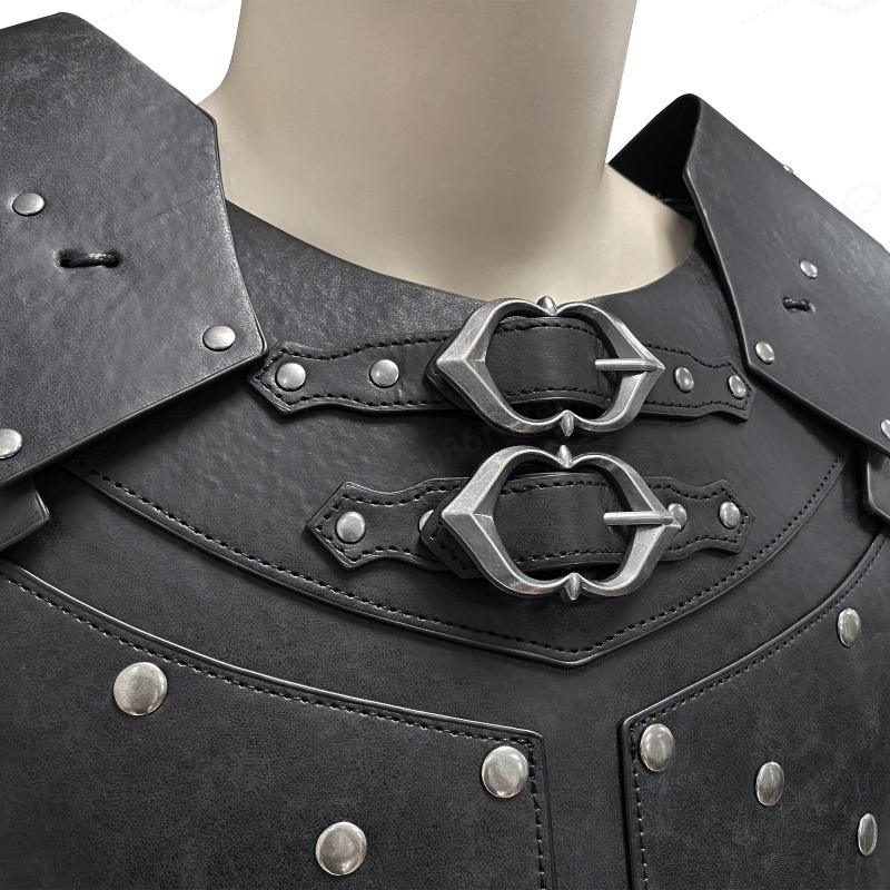 Medieval Studded Shoulder Ches - Cosplay Props avis et prix