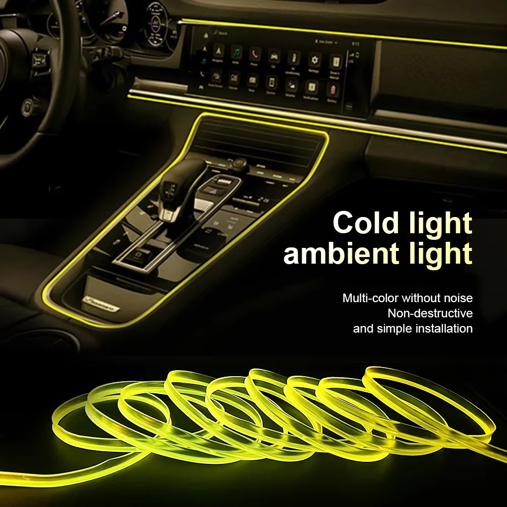 1/3/5M Car Interior Light Deco - Led El Wire avis et prix
