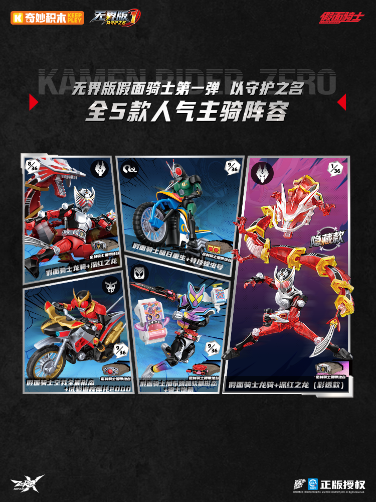 Keeppley 2026 New Kamen Rider‌ - Cosplay Prop Building avis et prix