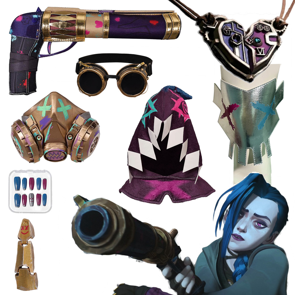 Fancy Arcane Jinx Weapons Pist - Cosplay Prop Pistol avis et prix