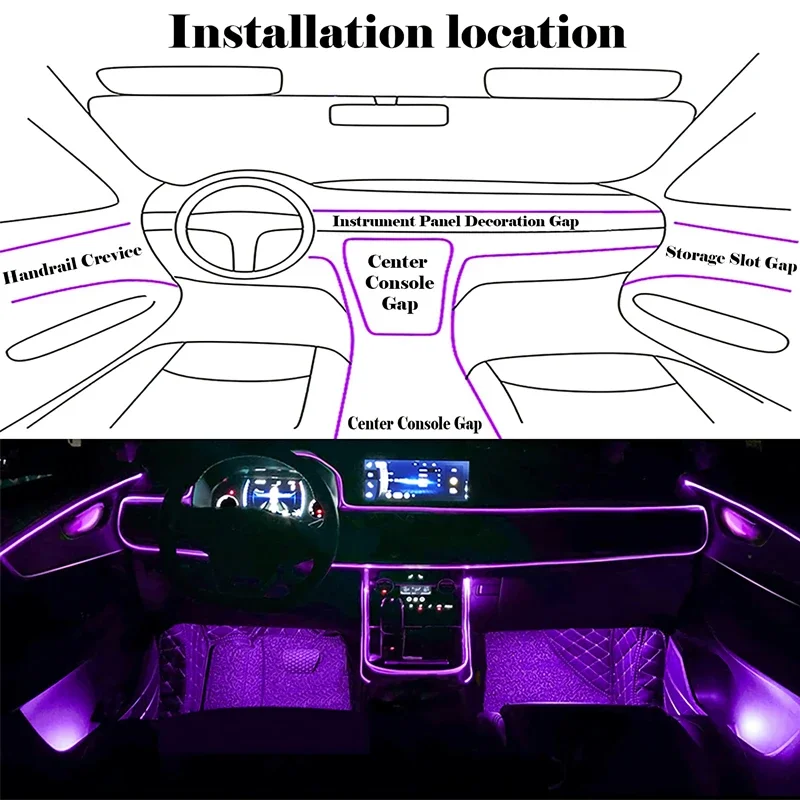 Flexible EL Wire Lights With A - Led El Wire avis et prix