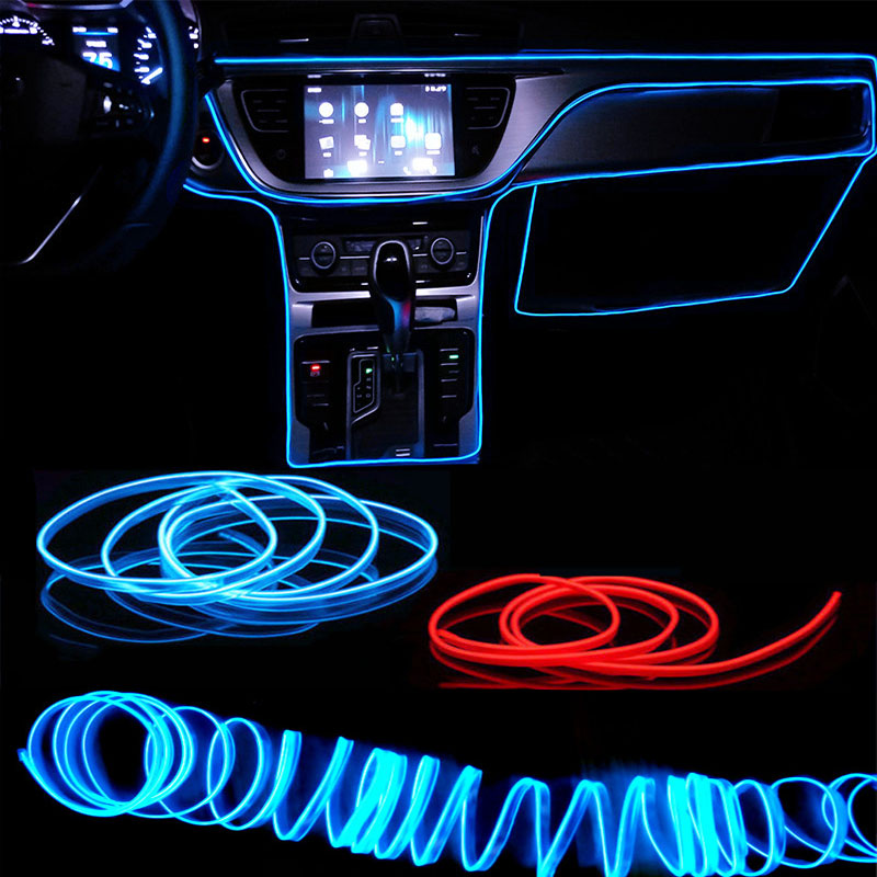 1M/3M/5M Car Interior Led Deco - Led El Wire avis et prix