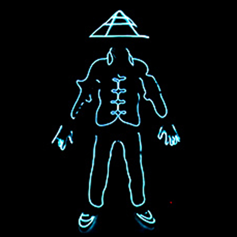 EL Wire LED Clothes Portable N - Cosplay Material For Prop avis et prix