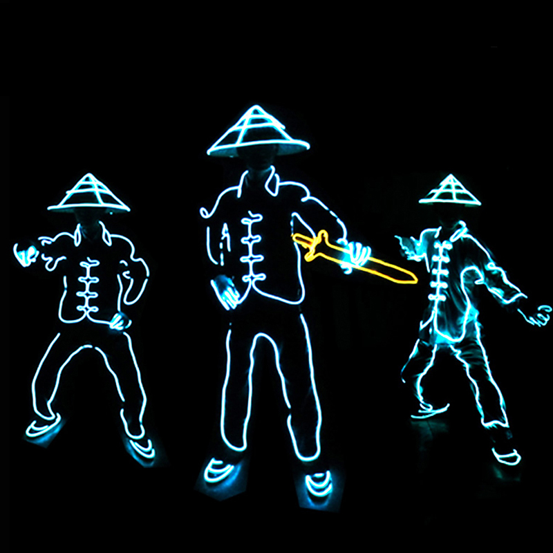 EL Wire LED Clothes Portable N - Cosplay Material For Prop avis et prix