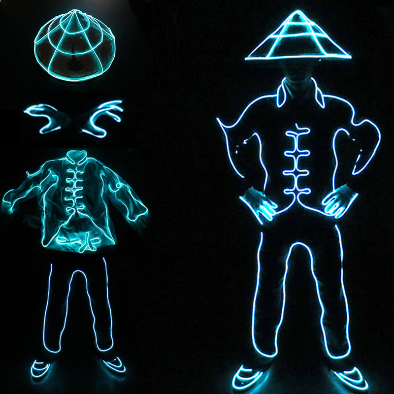 EL Wire LED Clothes Portable N - Cosplay Material For Prop avis et prix