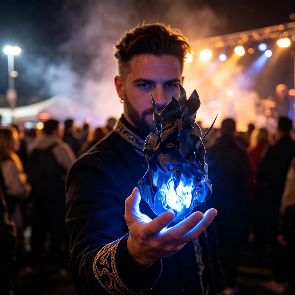 Cosplay Fireball Props Glowing - Cosplay Flame Prop avis et prix