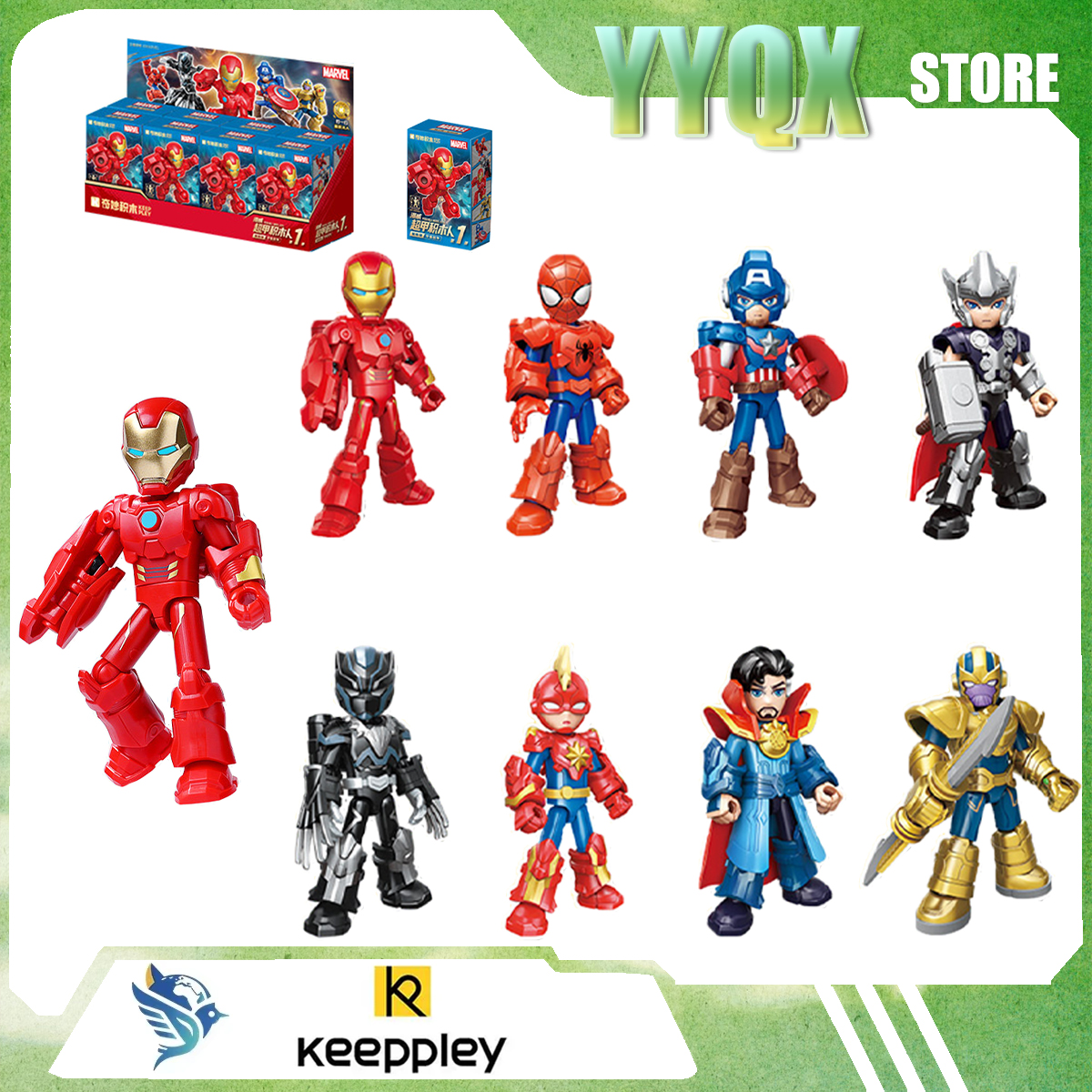 Keeppley 2026 New Marvel Comic - Cosplay Prop Building avis et prix