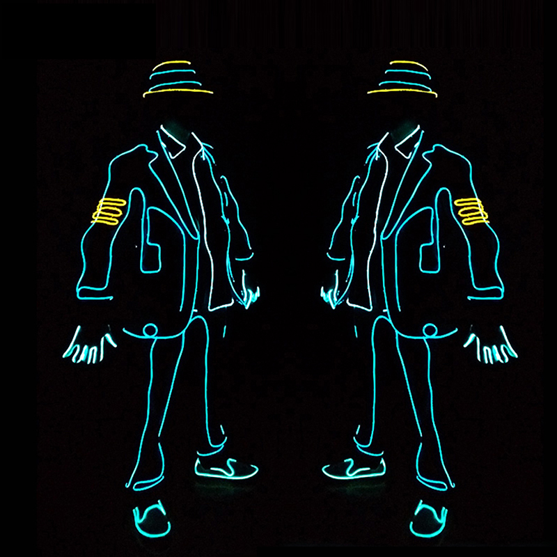 EL Wire Glowing Jazz Dance Cos - Led El Wire avis et prix