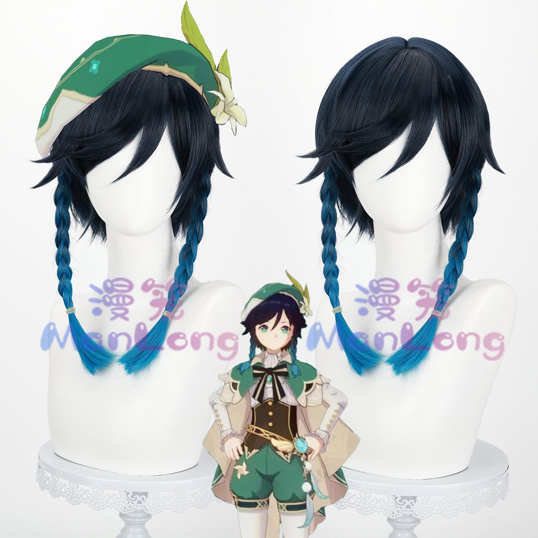 Genshin Impact Venti Cosplay W - Wig Fiber Net avis et prix