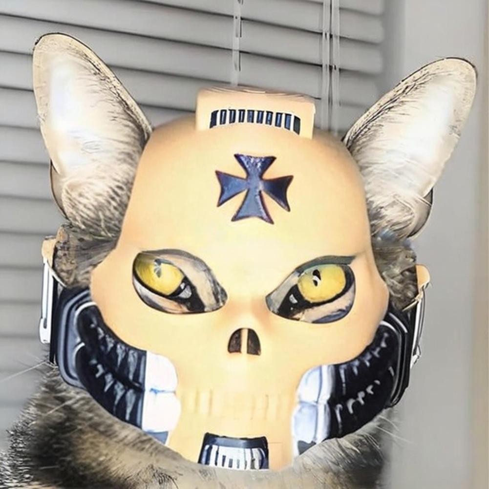 1/2/3PCS Cat Dog Helmet Costum - Cosplay Bat Prop avis et prix