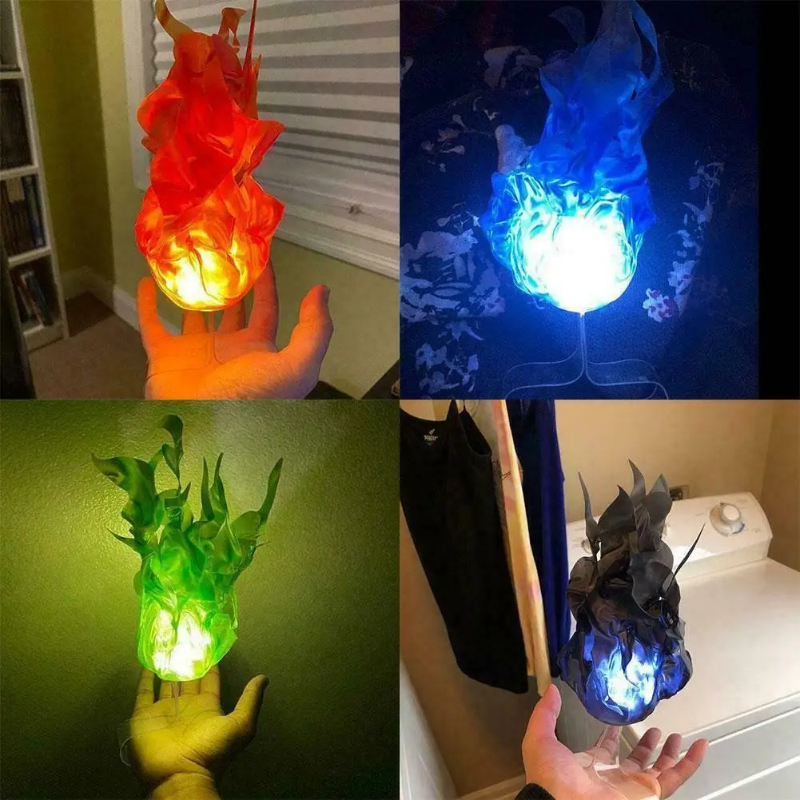 Halloween Decor Props Simulati - Cosplay Flame Prop avis et prix