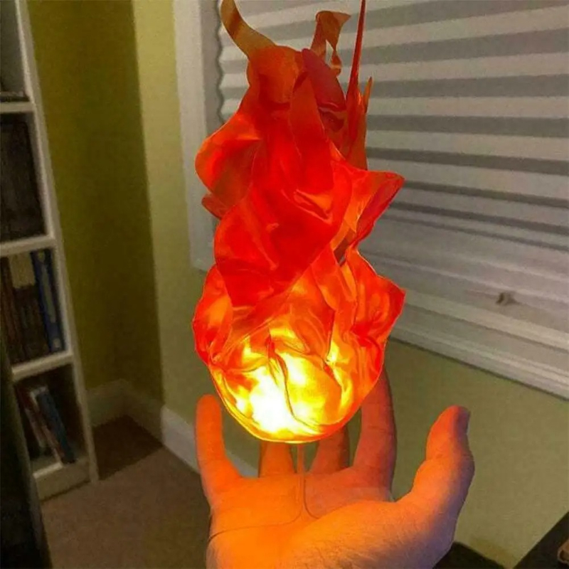Halloween Decor Props Simulati - Cosplay Flame Prop avis et prix
