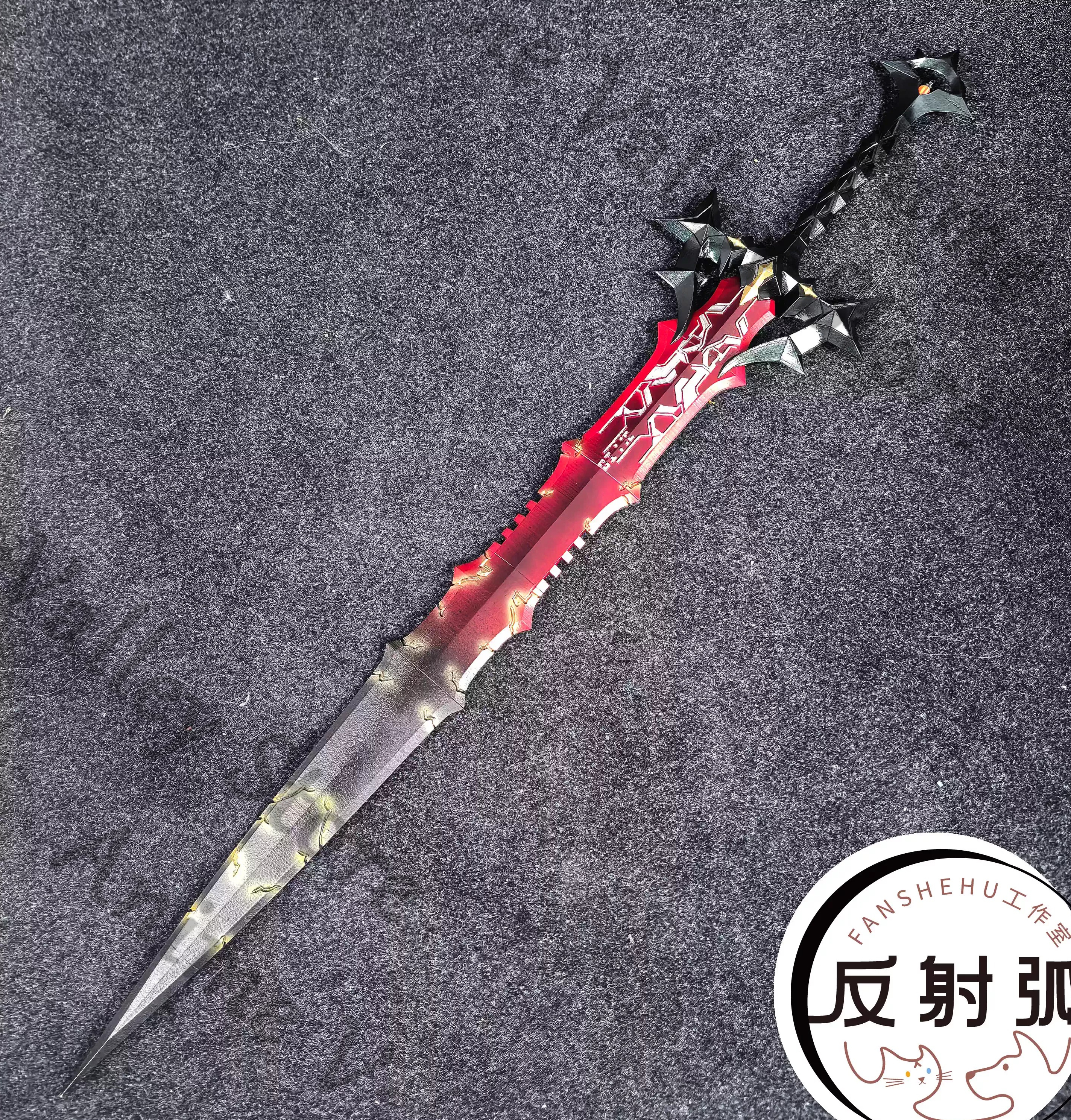 Anime Arknights Laevatain Cosp - Cosplay Flame Prop avis et prix