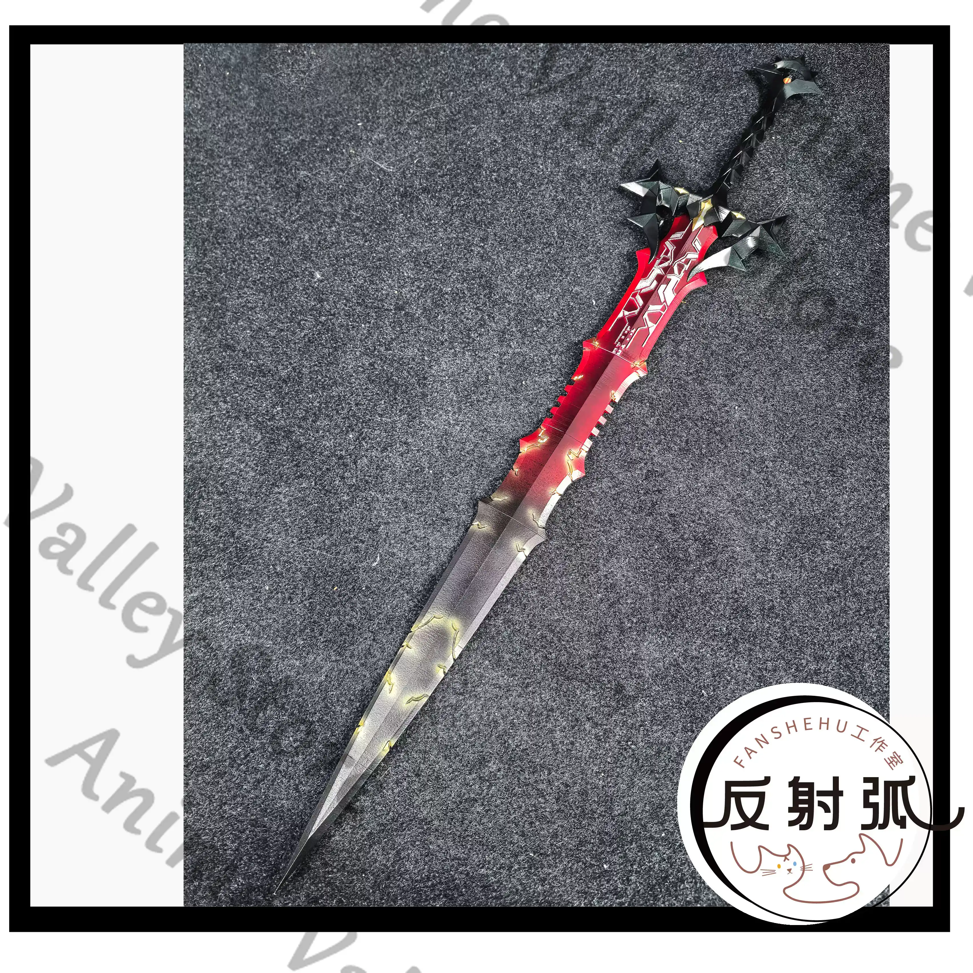 Anime Arknights Laevatain Cosp - Cosplay Flame Prop avis et prix