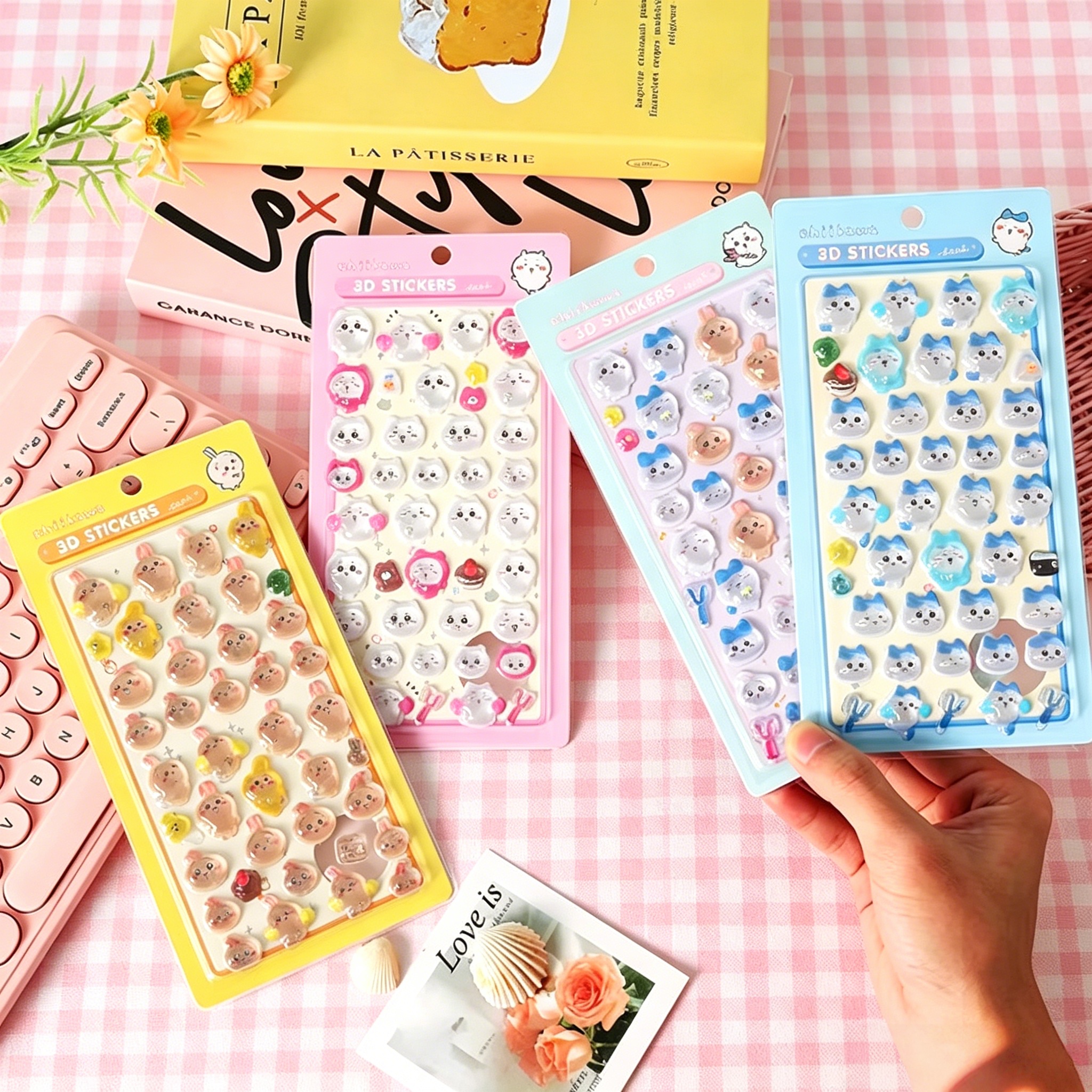 Chiikawa 3D Cute Relief Sticke - Cosplay Prop Diy avis et prix