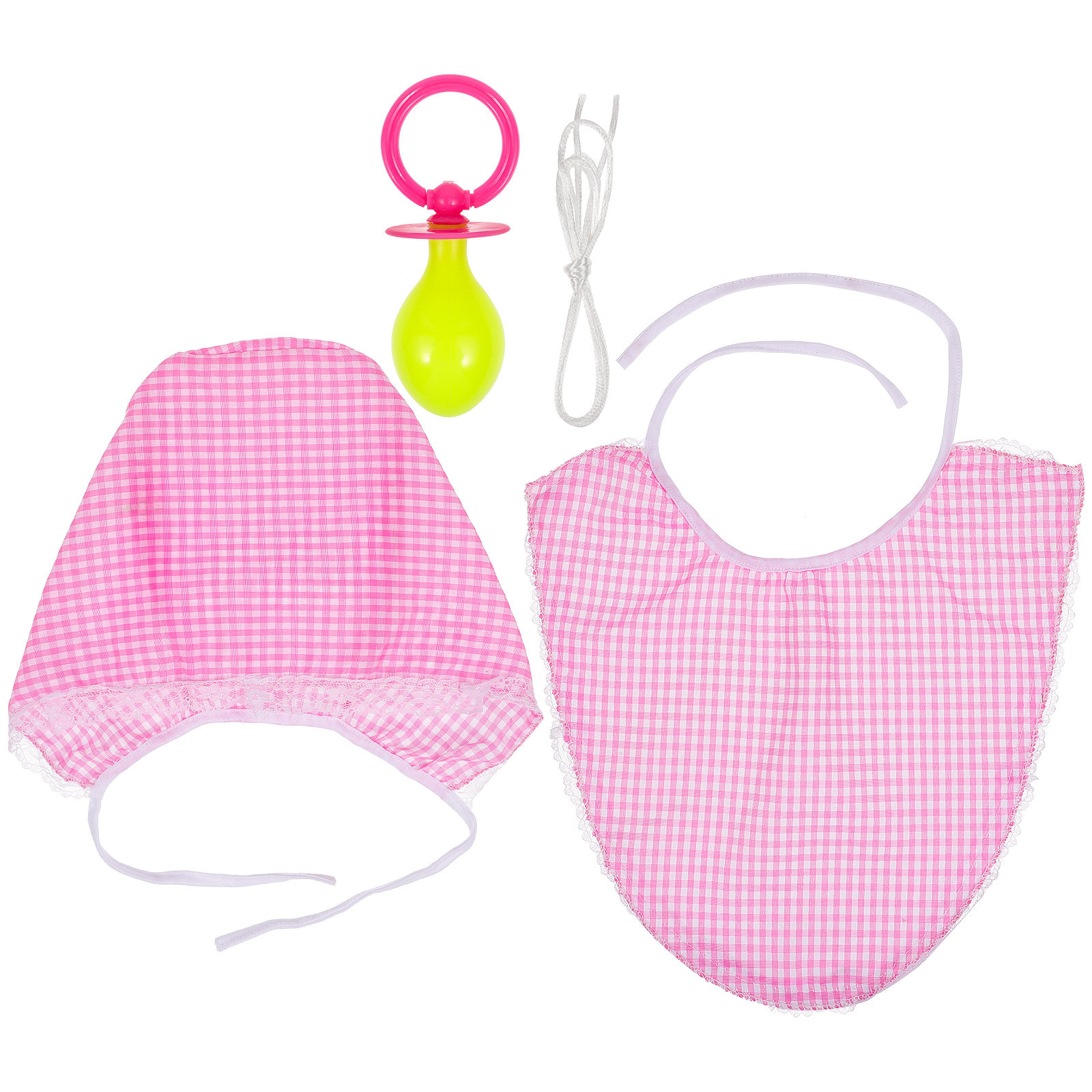 3 Pcs Baby Pacifier Bib Hat Se - Cosplay Material For Prop avis et prix