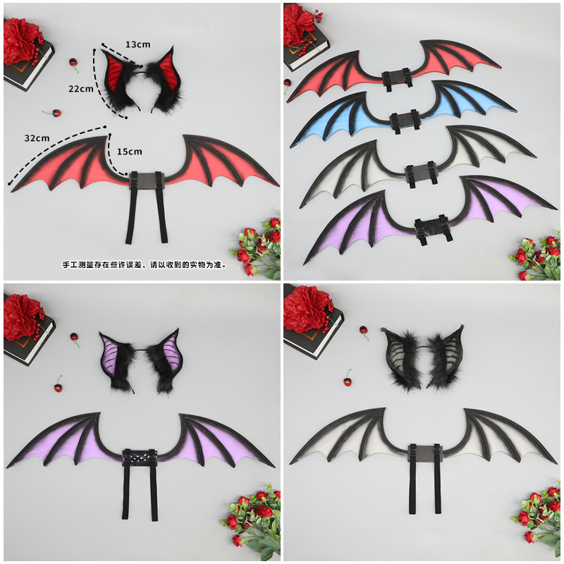 Little Demon Witch Bat Ears Ha - Cosplay Bat Prop avis et prix
