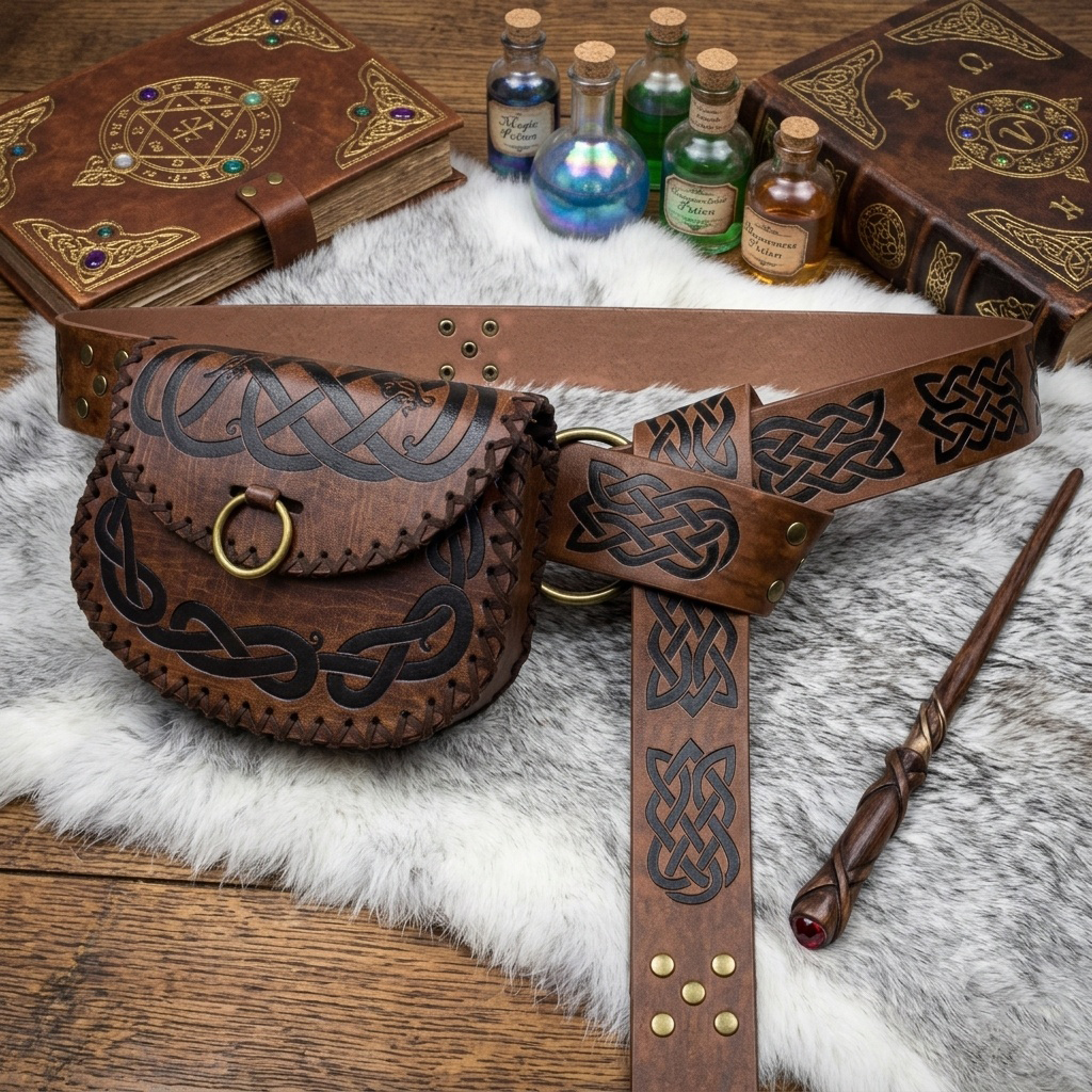 Medieval Viking Embossed Leath - Cosplay Prop Pattern avis et prix