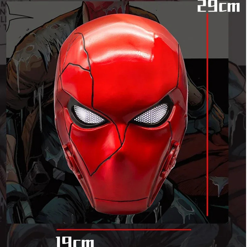 Red Hood Mask Movie Villain Co - Cosplay Bat Prop avis et prix