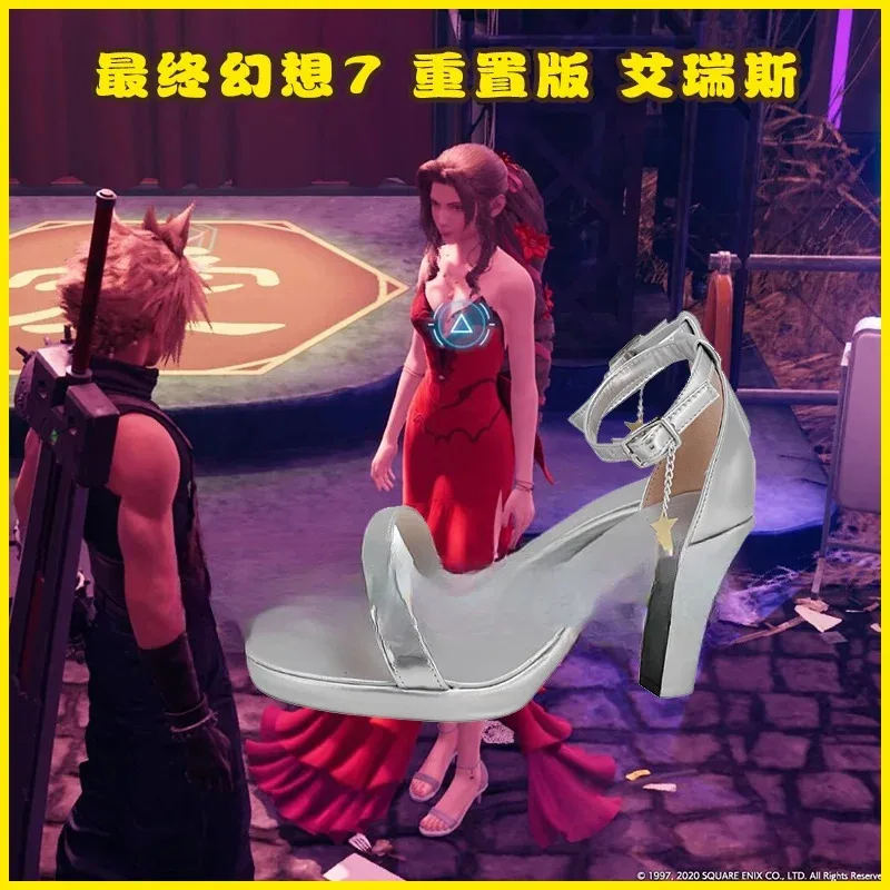 ADFF15Game Aerith Cosplay Shoe - Aerith Cosplay Prop avis et prix