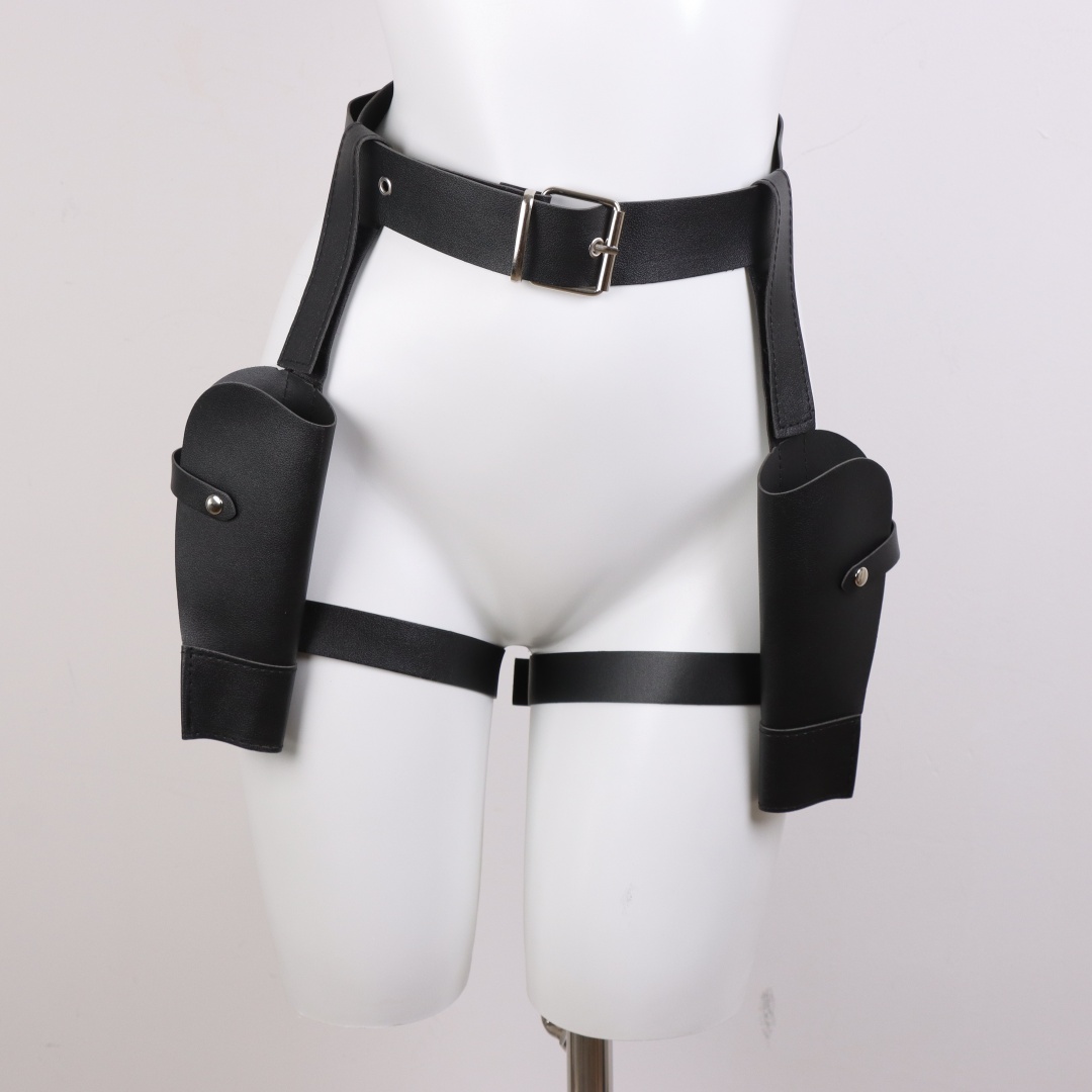 Adult Vintage PU Leather Waist - Cosplay Prop Pistol avis et prix