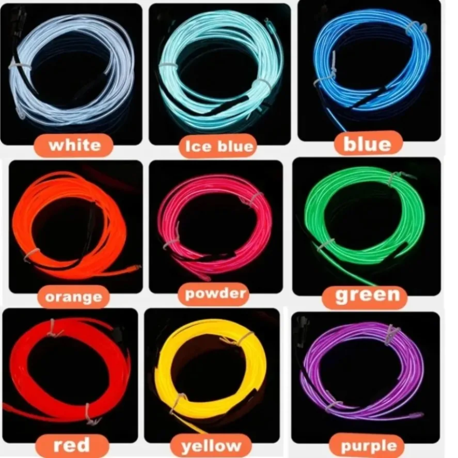 1M/2M/3M/4M/5M Multicolor EL W - Led El Wire avis et prix
