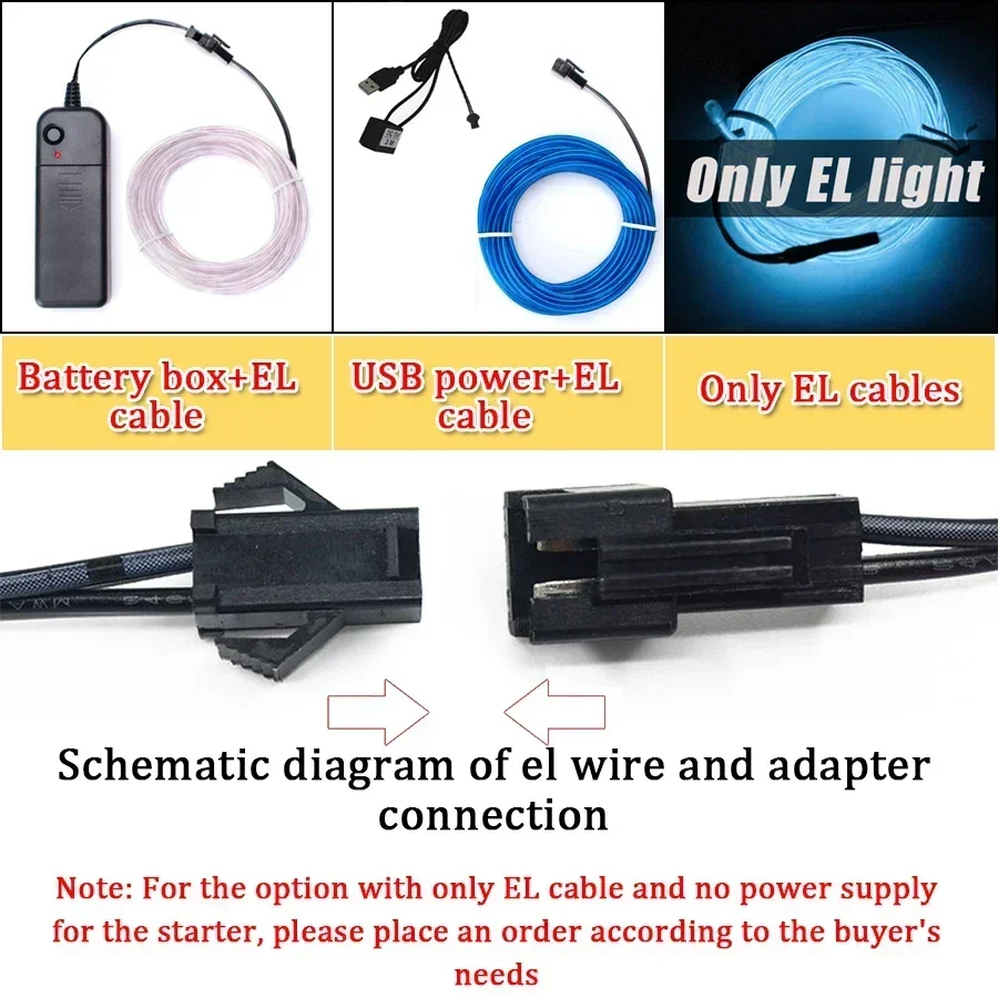 1M/3M/5M Flexible Neon Light B - Led El Wire avis et prix