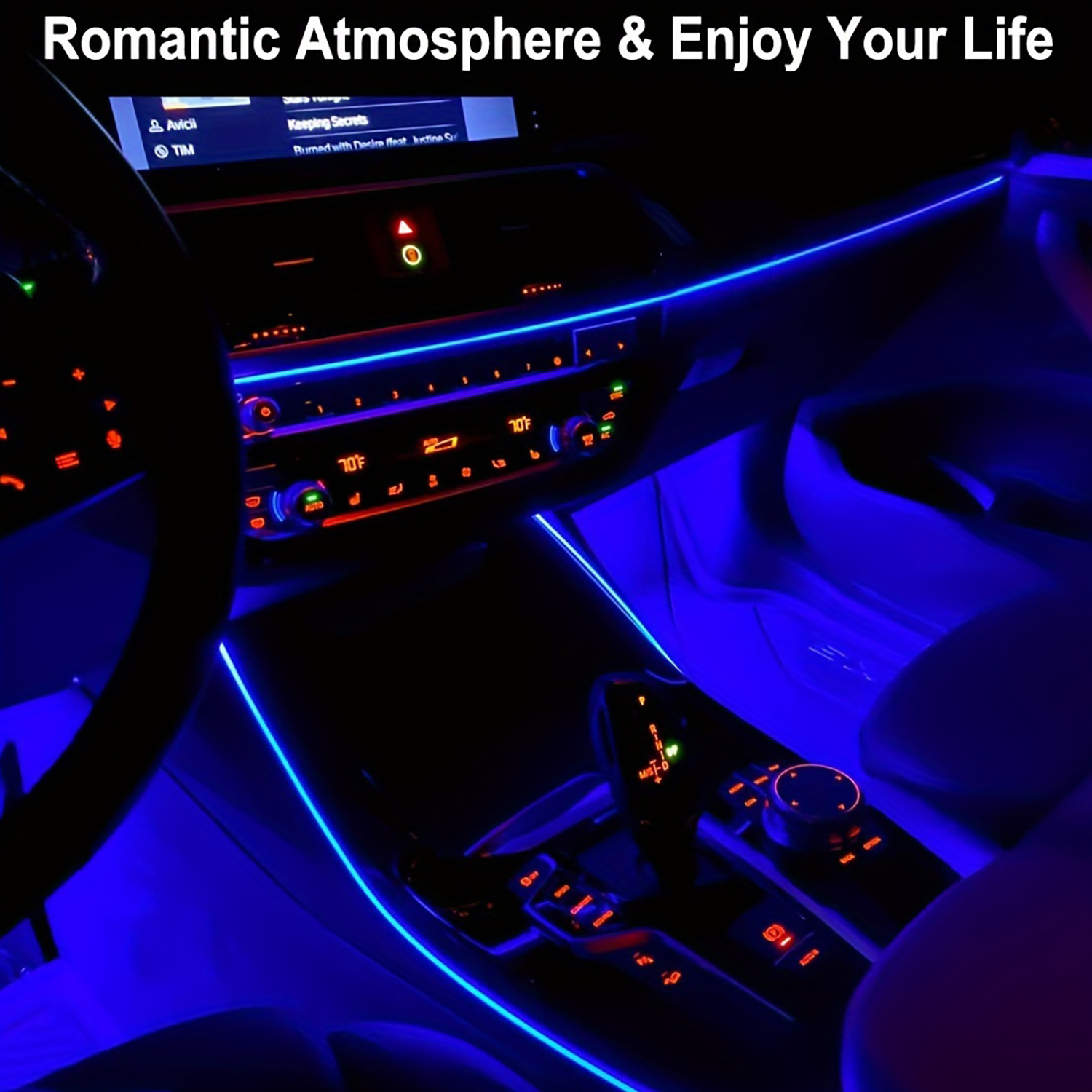 5m EL Wire Car Interior Ambien - Led El Wire avis et prix