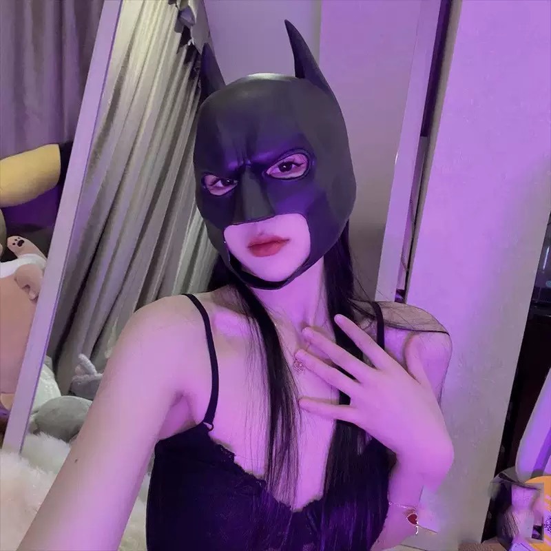 Men's and Women's Latex Mask H - Cosplay Bat Prop avis et prix